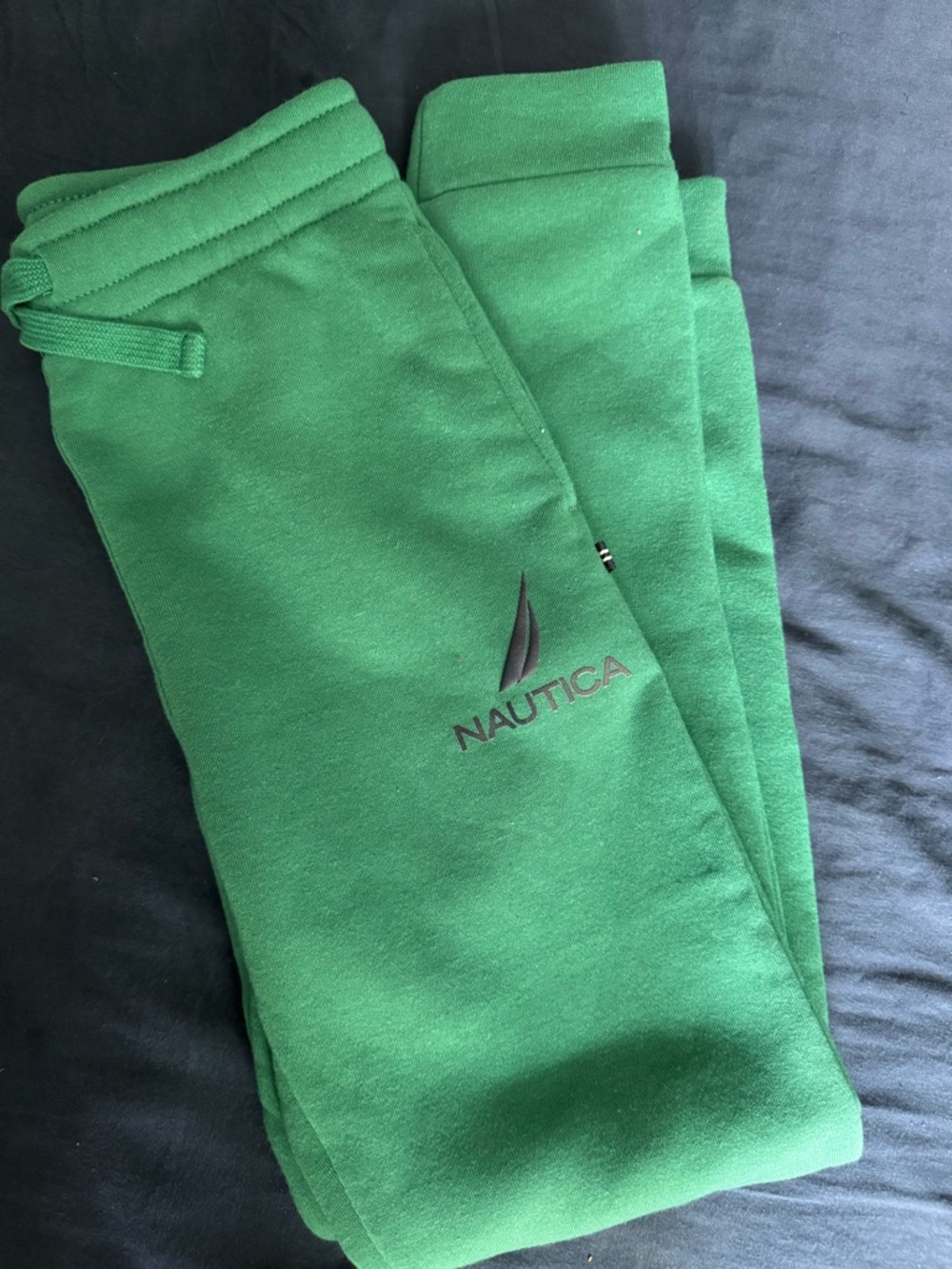 Nautica Bright Green Fleece Sweatpants